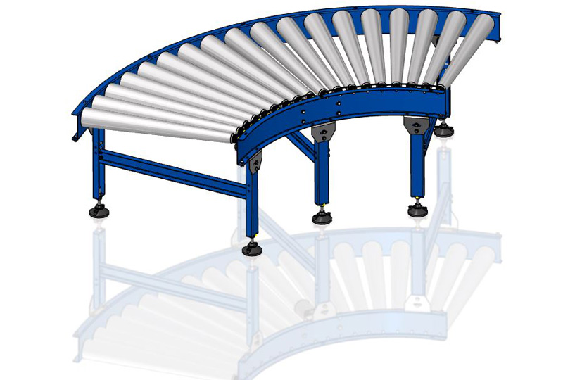 轉彎輥筒輸送機